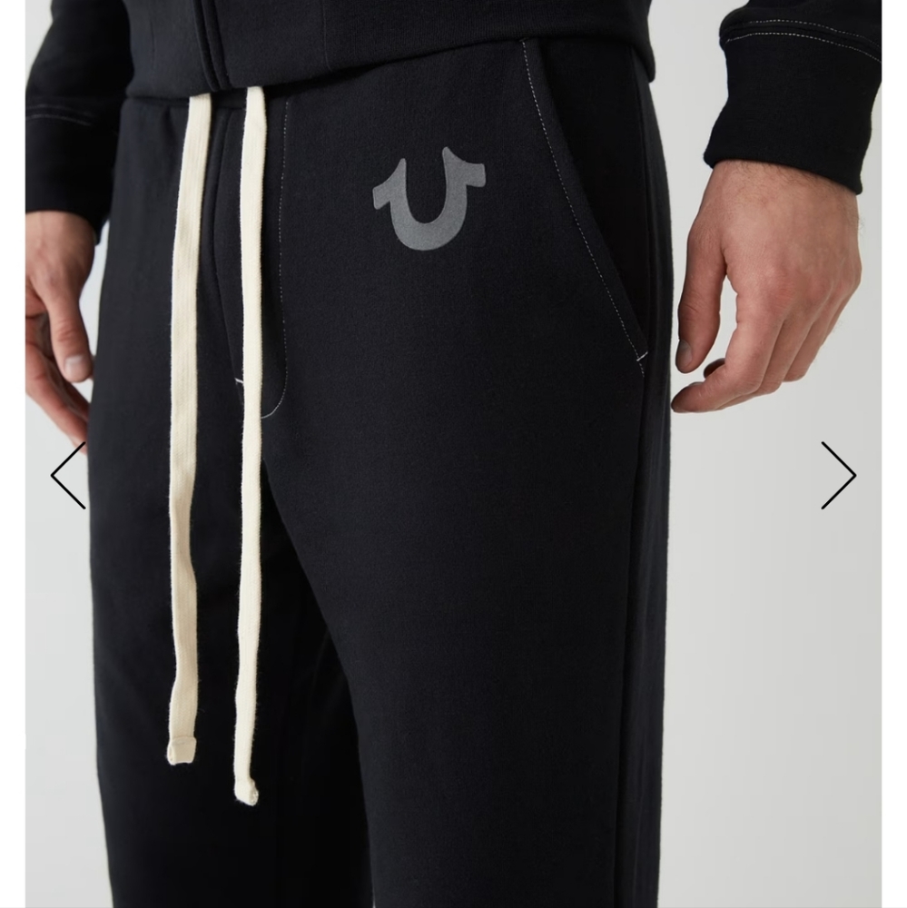 True Religion Classic Logo Jogger Pants